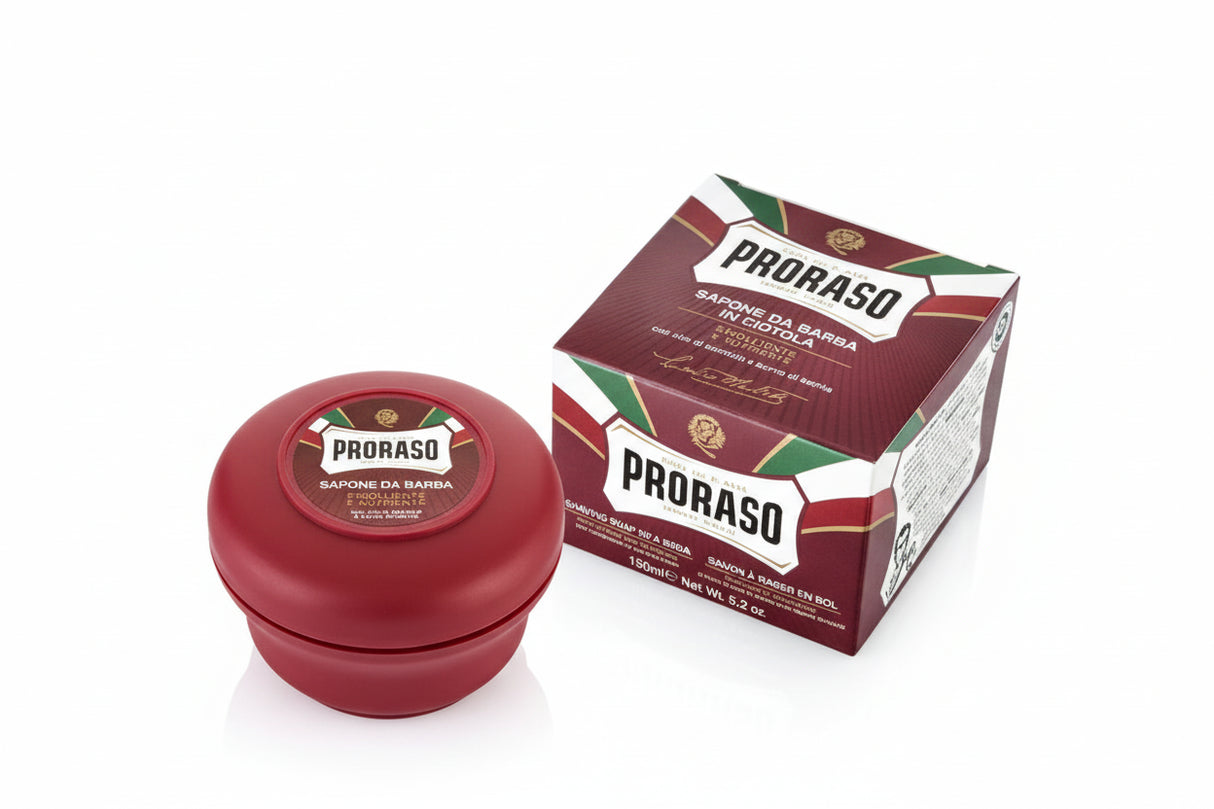 Proraso Rasierseife in der Dose, rot