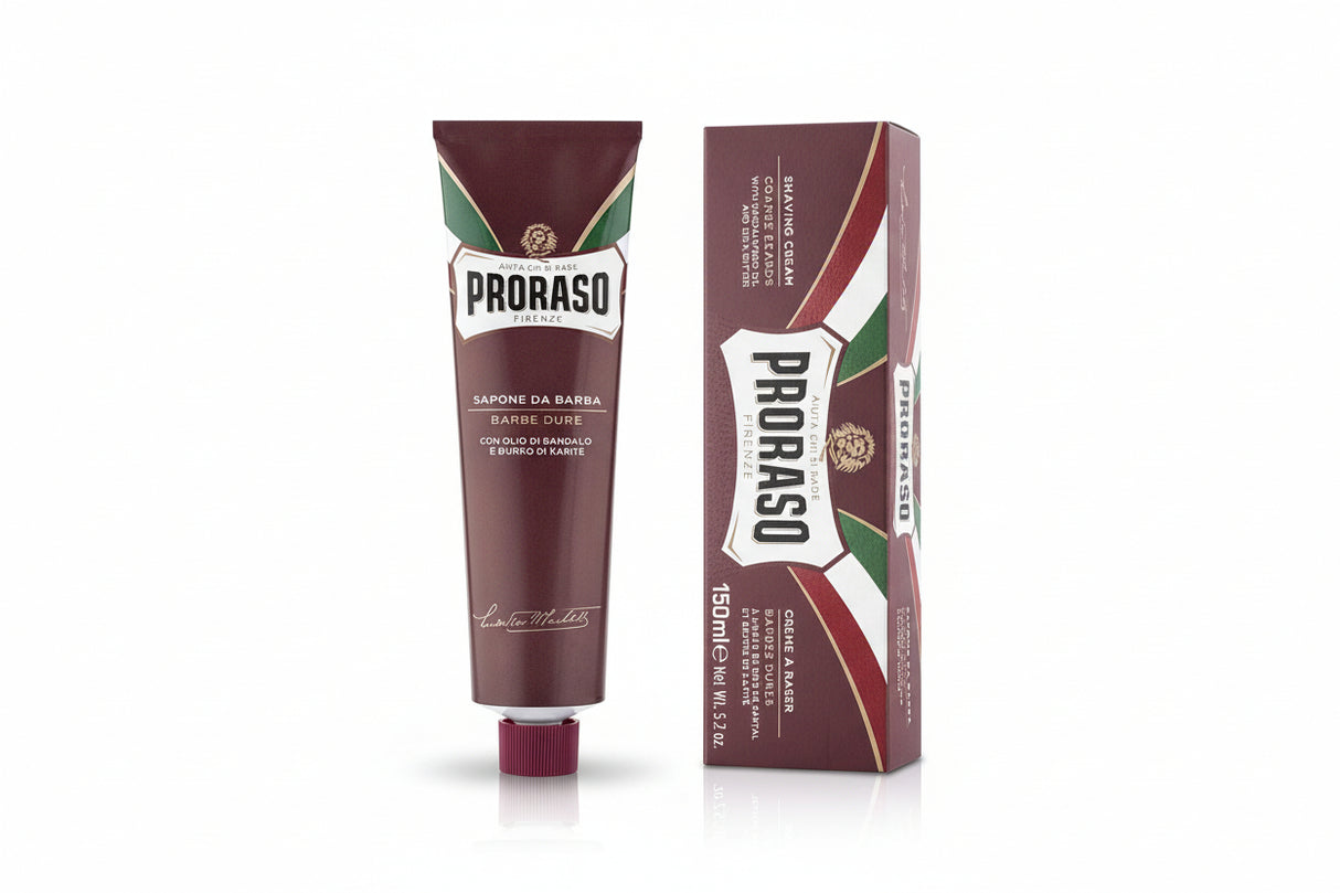 Proraso Rasierseife in der Tube, rot