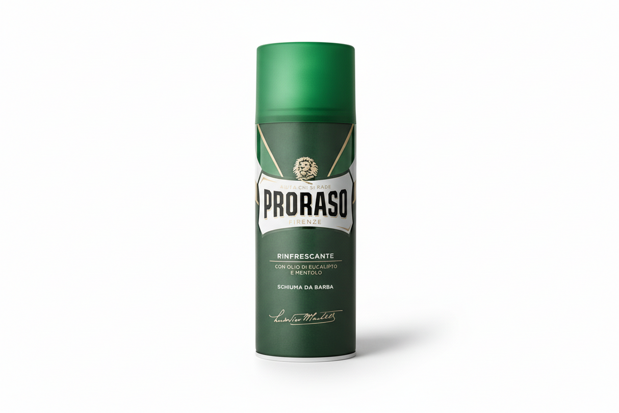 Proraso Rasierschaum für erfrsichende Haut, grün