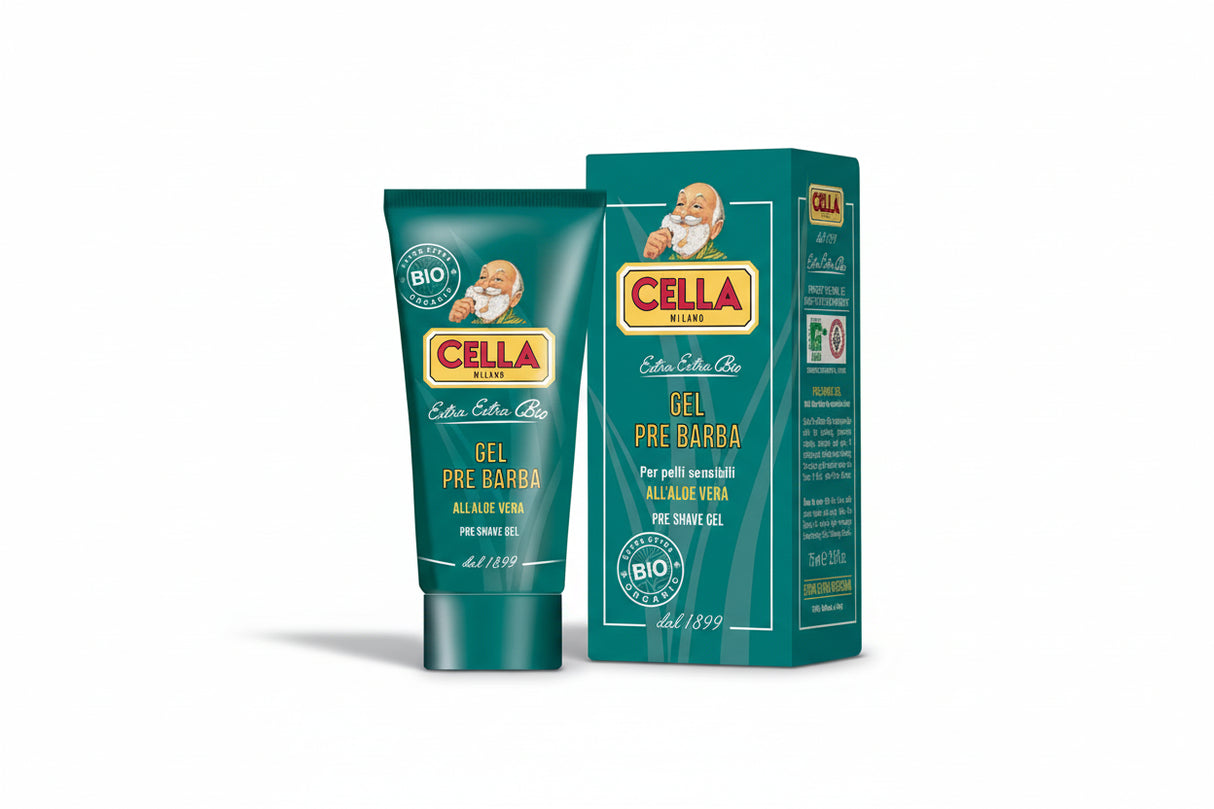 Cella Milano Pre-Shave Gel mit Aloe Vera