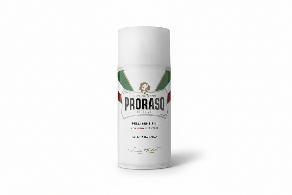 Proraso Rasierschaum für empfindliche Haut, weiss